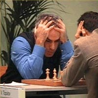 Kasparov Struggles